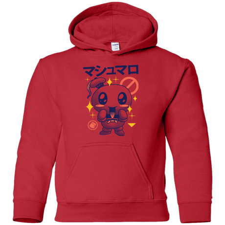 Sweatshirts Red / YS Kawaii Marshmallow Youth Hoodie