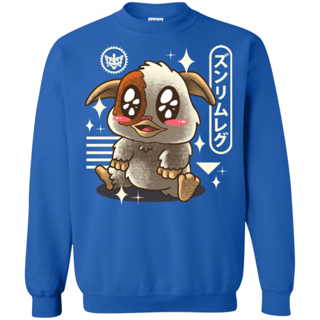 Sweatshirts Royal / Small Kawaii Mogwai Crewneck Sweatshirt
