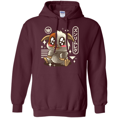 Sweatshirts Maroon / Small Kawaii Mogwai Pullover Hoodie