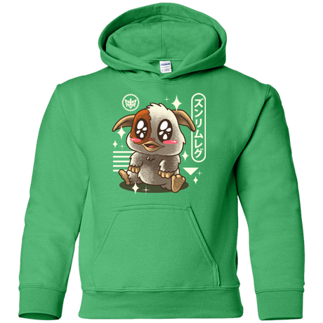 Sweatshirts Irish Green / YS Kawaii Mogwai Youth Hoodie