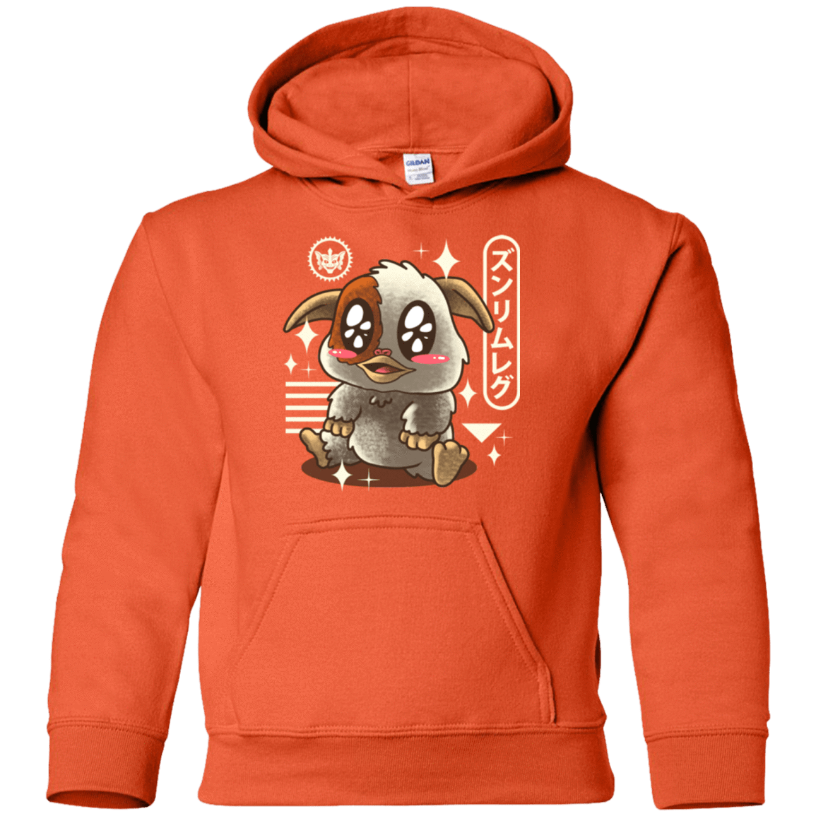 Sweatshirts Orange / YS Kawaii Mogwai Youth Hoodie