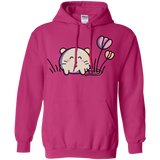 Sweatshirts Heliconia / S Kawaii Mouse and Tulips Pullover Hoodie