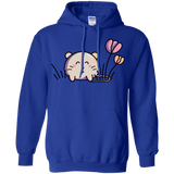 Sweatshirts Royal / S Kawaii Mouse and Tulips Pullover Hoodie