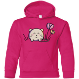 Sweatshirts Heliconia / YS Kawaii Mouse and Tulips Youth Hoodie