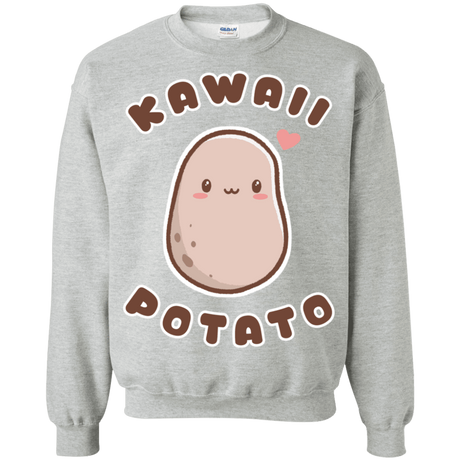 Sweatshirts Sport Grey / S Kawaii Potato Crewneck Sweatshirt