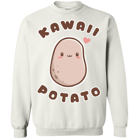 Sweatshirts White / S Kawaii Potato Crewneck Sweatshirt