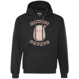 Sweatshirts Black / S Kawaii Potato Premium Fleece Hoodie