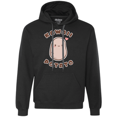 Sweatshirts Black / S Kawaii Potato Premium Fleece Hoodie