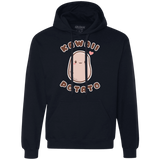 Sweatshirts Navy / S Kawaii Potato Premium Fleece Hoodie