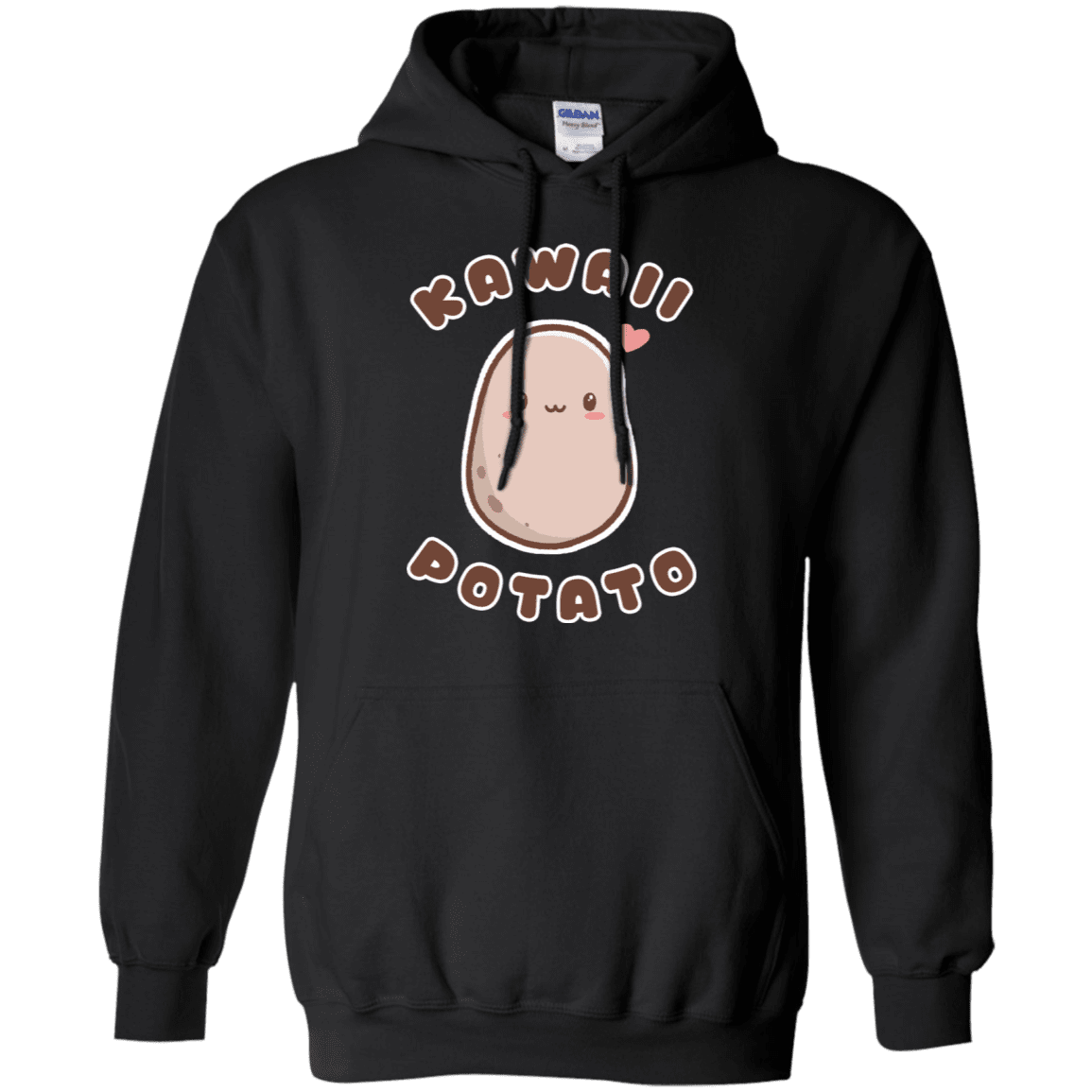 Sweatshirts Black / S Kawaii Potato Pullover Hoodie