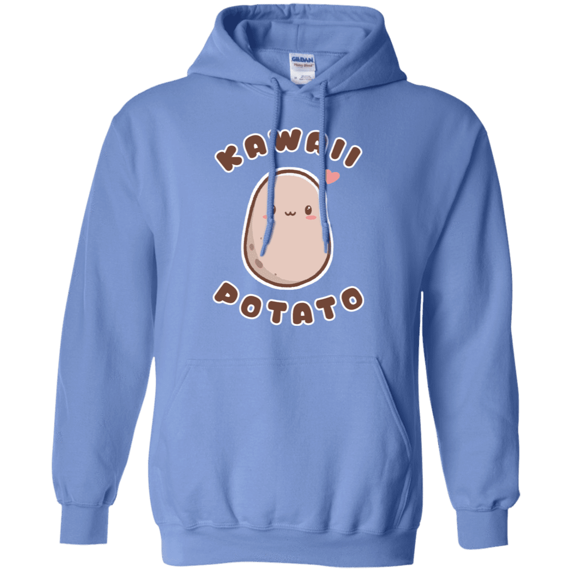 Sweatshirts Carolina Blue / S Kawaii Potato Pullover Hoodie