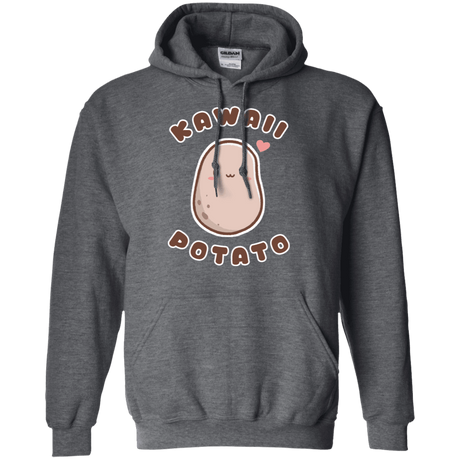 Sweatshirts Dark Heather / S Kawaii Potato Pullover Hoodie