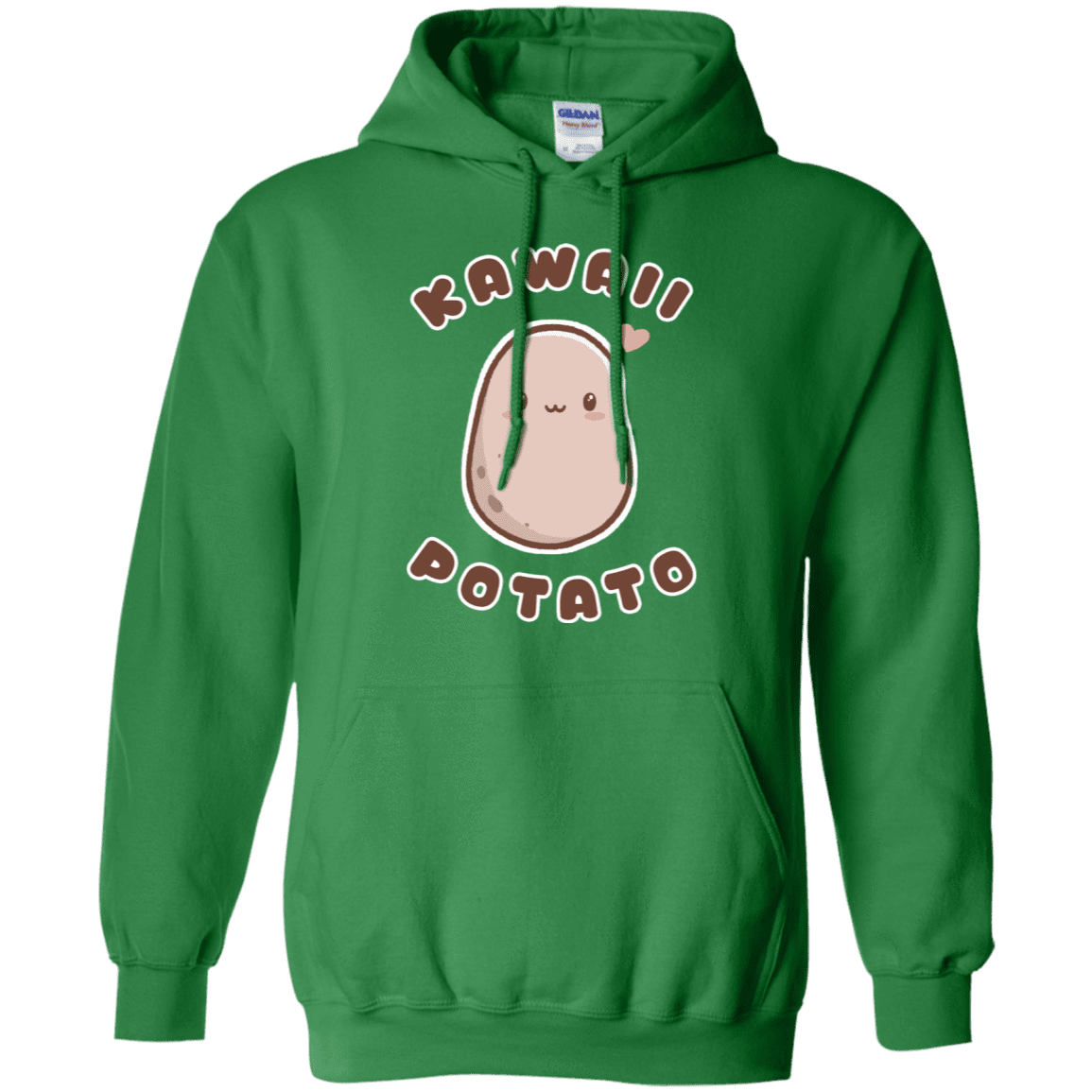 Sweatshirts Irish Green / S Kawaii Potato Pullover Hoodie