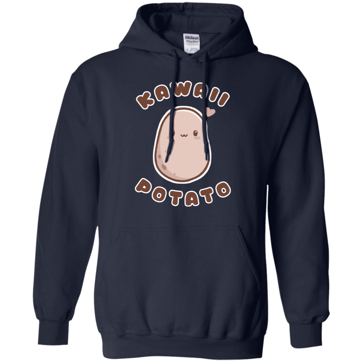 Sweatshirts Navy / S Kawaii Potato Pullover Hoodie