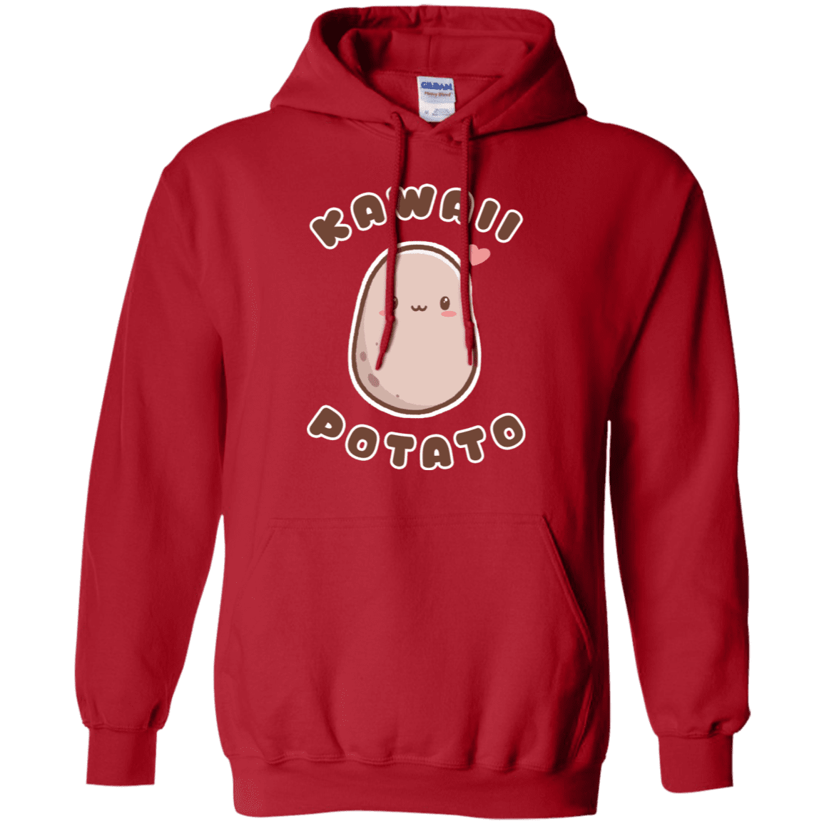 Sweatshirts Red / S Kawaii Potato Pullover Hoodie