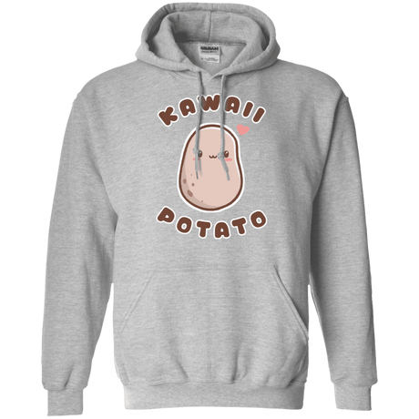 Sweatshirts Sport Grey / S Kawaii Potato Pullover Hoodie