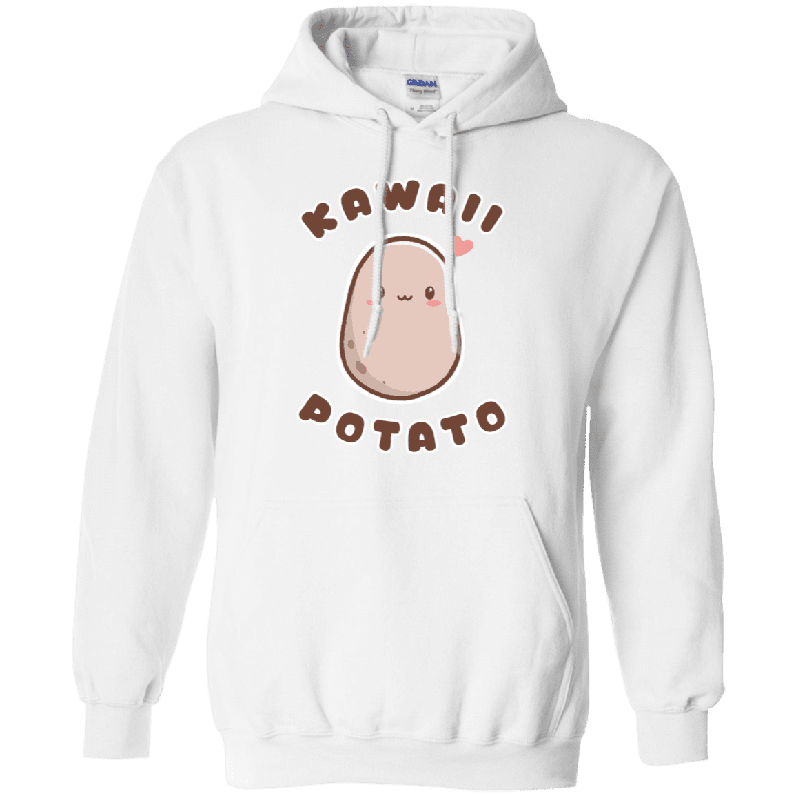 Sweatshirts White / S Kawaii Potato Pullover Hoodie