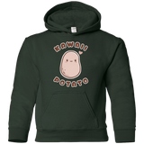 Sweatshirts Forest Green / YS Kawaii Potato Youth Hoodie