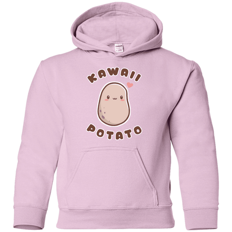 Sweatshirts Light Pink / YS Kawaii Potato Youth Hoodie