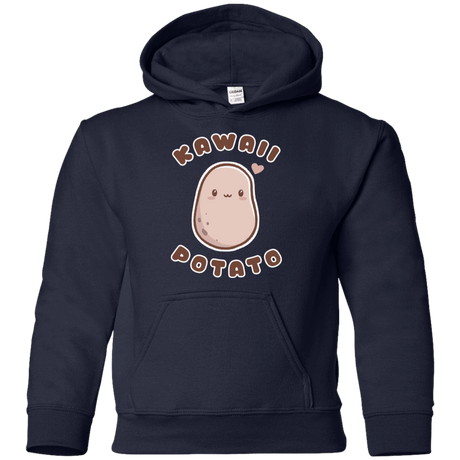 Sweatshirts Navy / YS Kawaii Potato Youth Hoodie