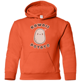 Sweatshirts Orange / YS Kawaii Potato Youth Hoodie