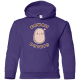 Sweatshirts Purple / YS Kawaii Potato Youth Hoodie