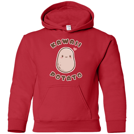 Sweatshirts Red / YS Kawaii Potato Youth Hoodie