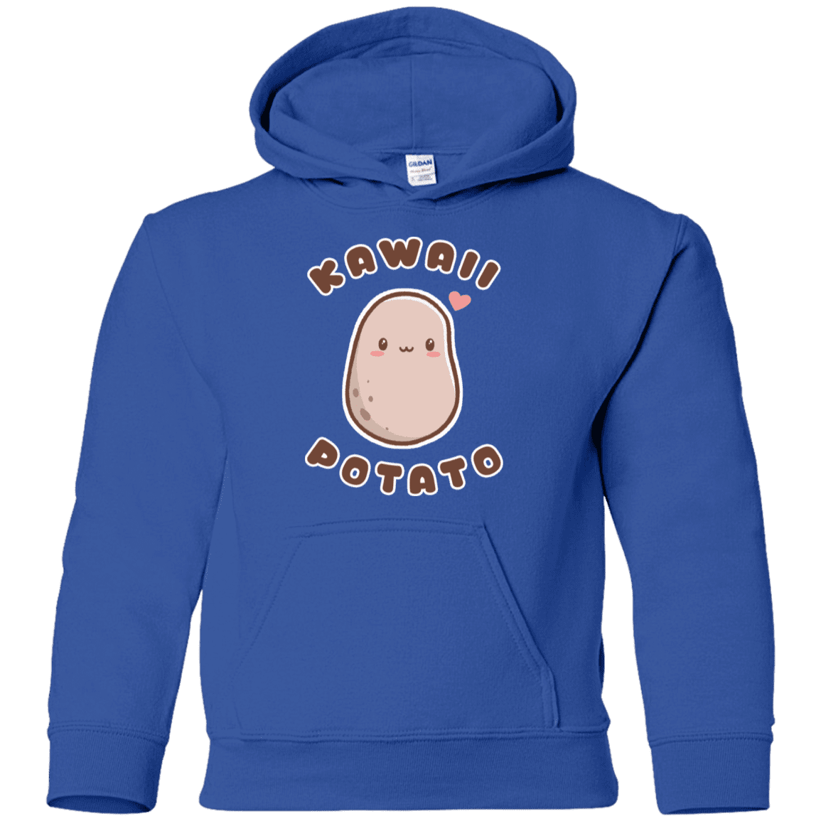 Sweatshirts Royal / YS Kawaii Potato Youth Hoodie