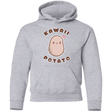 Sweatshirts Sport Grey / YS Kawaii Potato Youth Hoodie