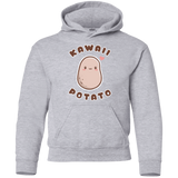 Sweatshirts Sport Grey / YS Kawaii Potato Youth Hoodie