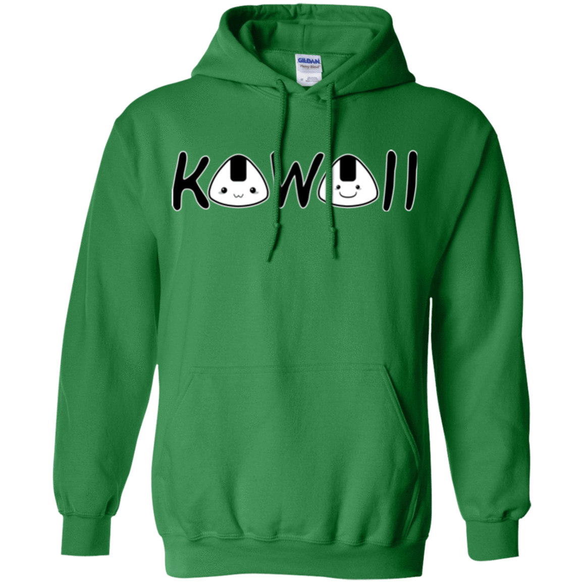Sweatshirts Irish Green / Small Kawaii Pullover Hoodie