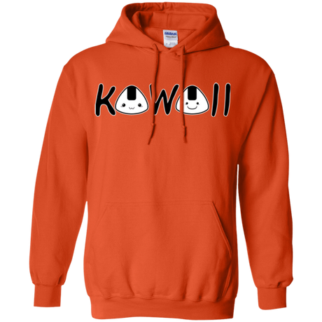 Sweatshirts Orange / Small Kawaii Pullover Hoodie