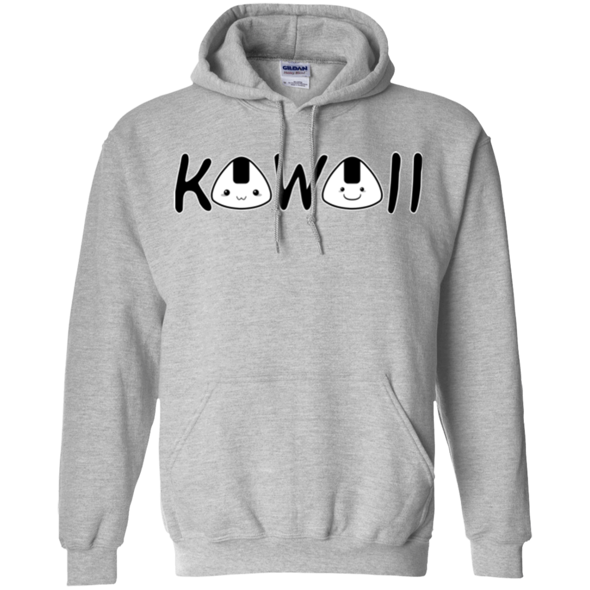 Sweatshirts Sport Grey / Small Kawaii Pullover Hoodie