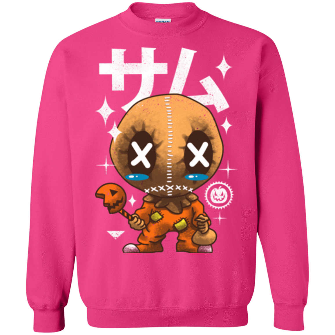 Sweatshirts Heliconia / Small Kawaii Pumpkin Crewneck Sweatshirt