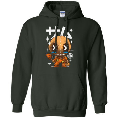 Sweatshirts Forest Green / Small Kawaii Pumpkin Pullover Hoodie