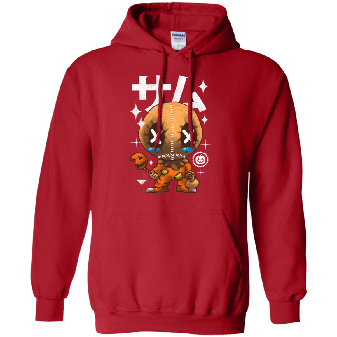 Sweatshirts Red / Small Kawaii Pumpkin Pullover Hoodie