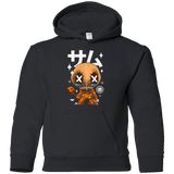 Sweatshirts Black / YS Kawaii Pumpkin Youth Hoodie