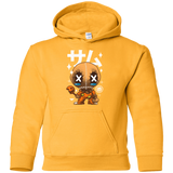 Sweatshirts Gold / YS Kawaii Pumpkin Youth Hoodie