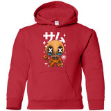 Sweatshirts Red / YS Kawaii Pumpkin Youth Hoodie