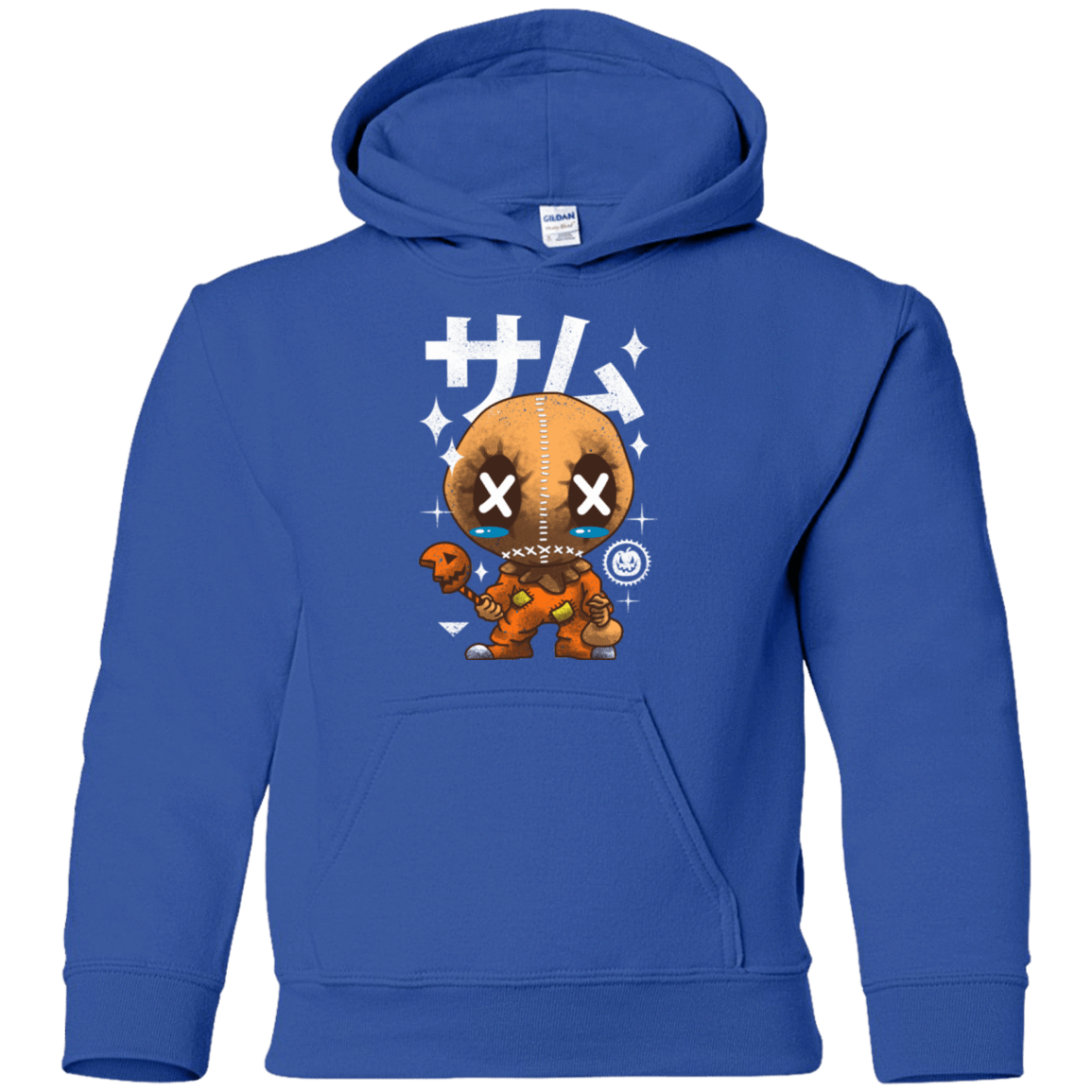 Sweatshirts Royal / YS Kawaii Pumpkin Youth Hoodie