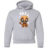 Sweatshirts Sport Grey / YS Kawaii Pumpkin Youth Hoodie