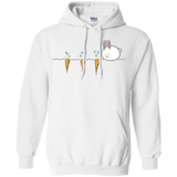 Sweatshirts White / S Kawaii Rabbit and Carrots Pullover Hoodie