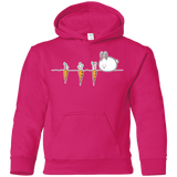 Sweatshirts Heliconia / YS Kawaii Rabbit and Carrots Youth Hoodie