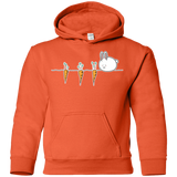 Sweatshirts Orange / YS Kawaii Rabbit and Carrots Youth Hoodie