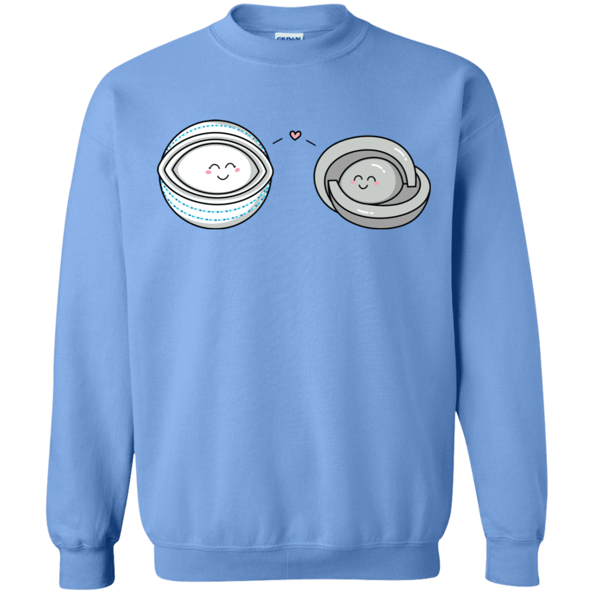 Sweatshirts Carolina Blue / S Kawaii Timeless Mothership and Lifeboat Crewneck Sweatshirt