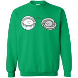 Sweatshirts Irish Green / S Kawaii Timeless Mothership and Lifeboat Crewneck Sweatshirt