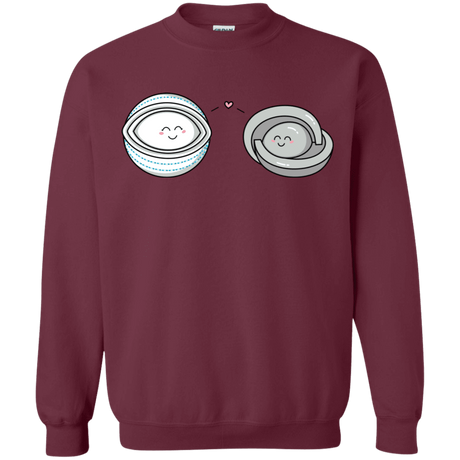 Sweatshirts Maroon / S Kawaii Timeless Mothership and Lifeboat Crewneck Sweatshirt