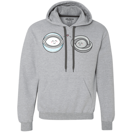 Sweatshirts Sport Grey / S Kawaii Timeless Mothership and Lifeboat Premium Fleece Hoodie