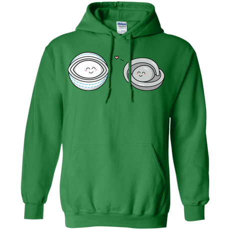 Sweatshirts Irish Green / S Kawaii Timeless Mothership and Lifeboat Pullover Hoodie