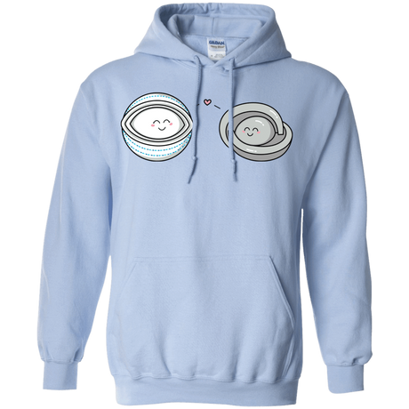 Sweatshirts Light Blue / S Kawaii Timeless Mothership and Lifeboat Pullover Hoodie